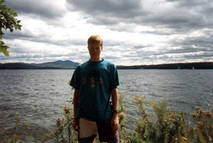 Me at the lake