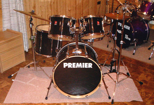 Chris' drums
